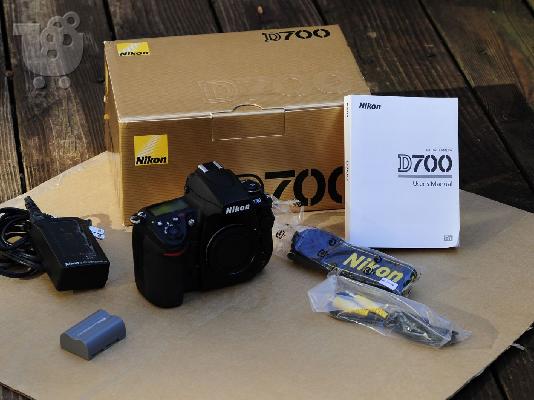 PoulaTo: Μετράνε Ολοκαίνουργια Nikon D700 κλείστρου σώμα: 6586 μέντα +++ δύσκολο να βρεθεί WOW!